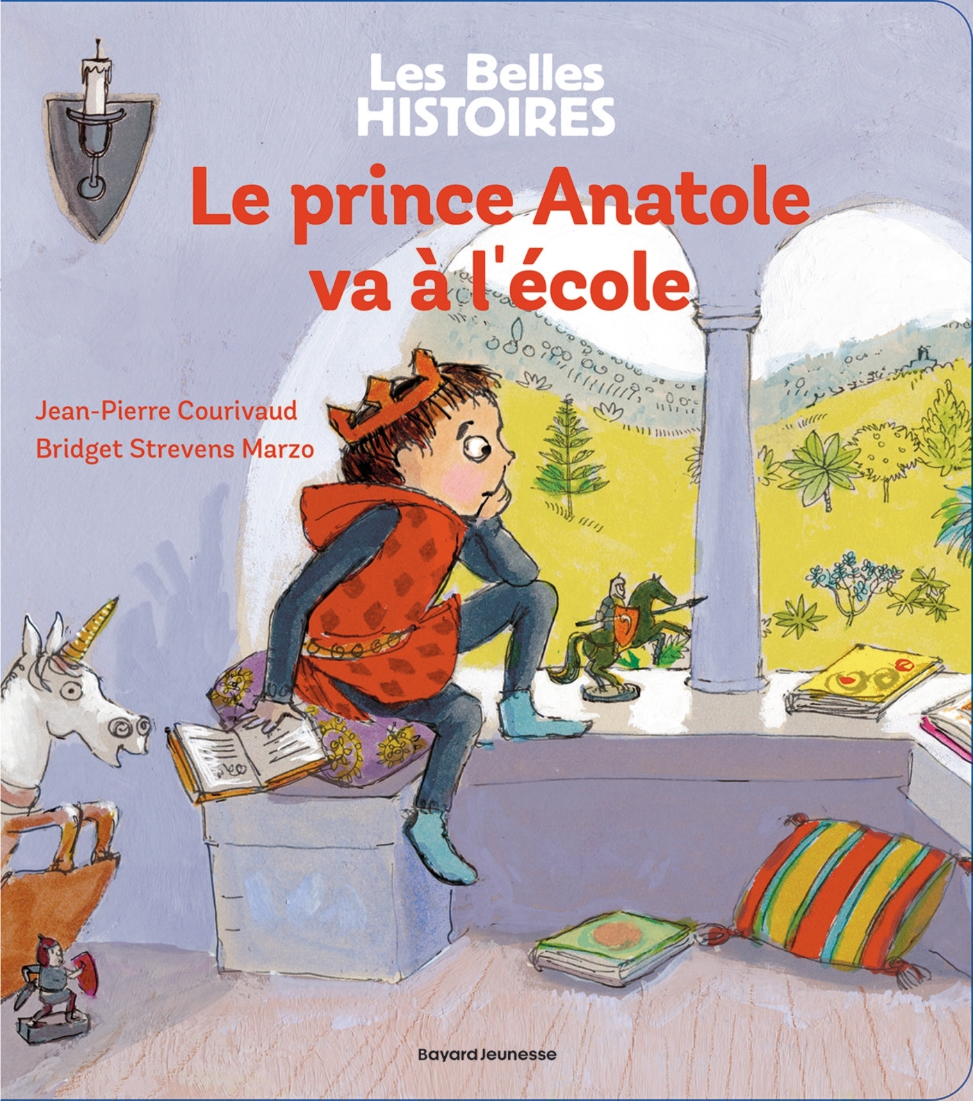 Le prince Anatole va à l'école - Jean-Pierre Courivaud, BRIDGET STREVENS - BAYARD JEUNESSE