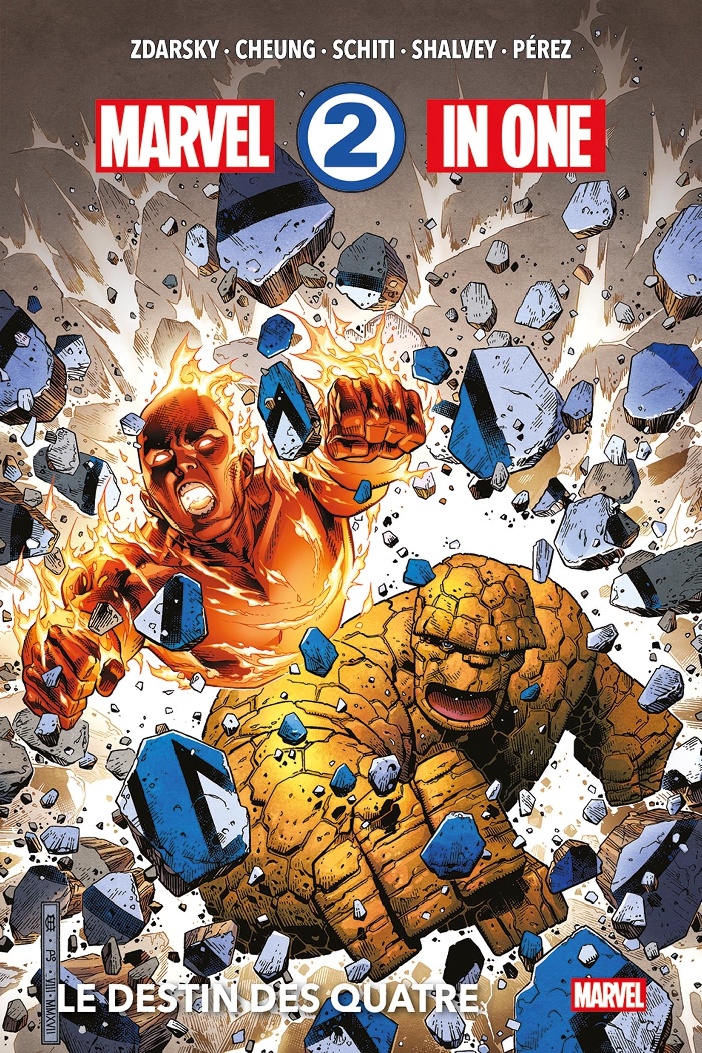 Marvel Two-in-one : Le destin des quatre - Chip Zdarsky, Jim Cheung, Valerio Schiti, Declan Shalvey - PANINI