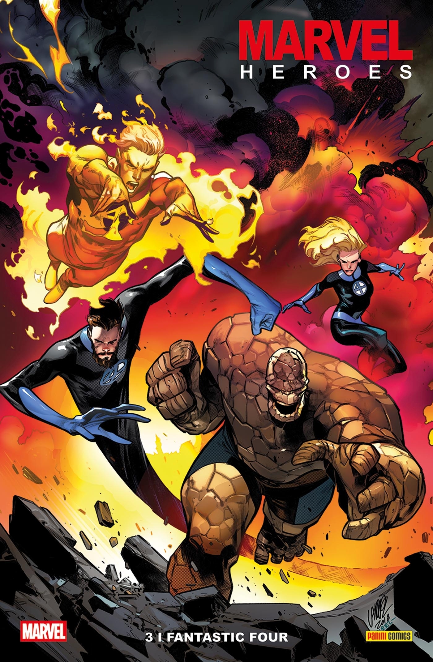 Marvel Heroes N°03 : Fantastic Four -  - PANINI COMICS F