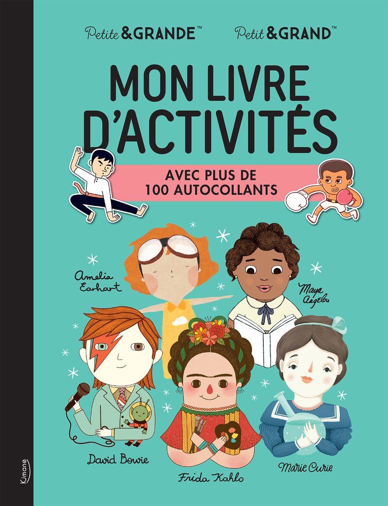 Mon livre d'activités - Petite & grande - Avec plus de 100 autocollants -  Collectif, Isabel Sánchez Vegara - KIMANE