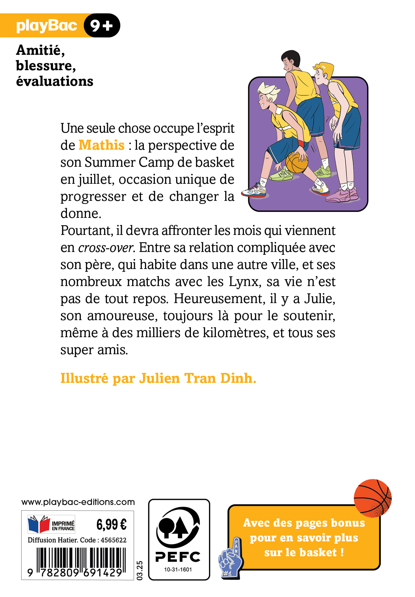 Passion Basket - Summer camp ! Tome 2 - Fabienne Blanchut, Julien Tran dinh - PLAY BAC