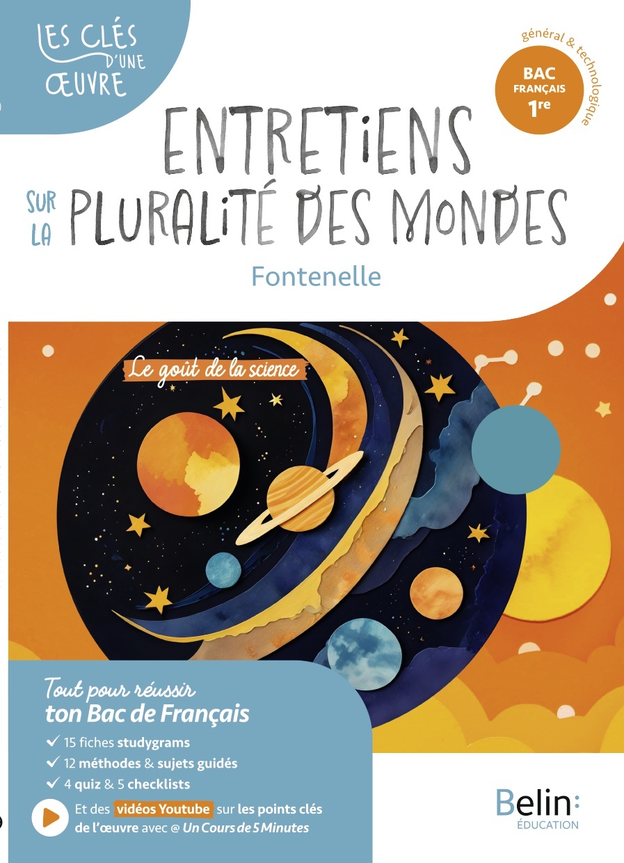 Entretiens sur la pluralité des mondes - Bougard Romain, Julie Champion - BELIN EDUCATION