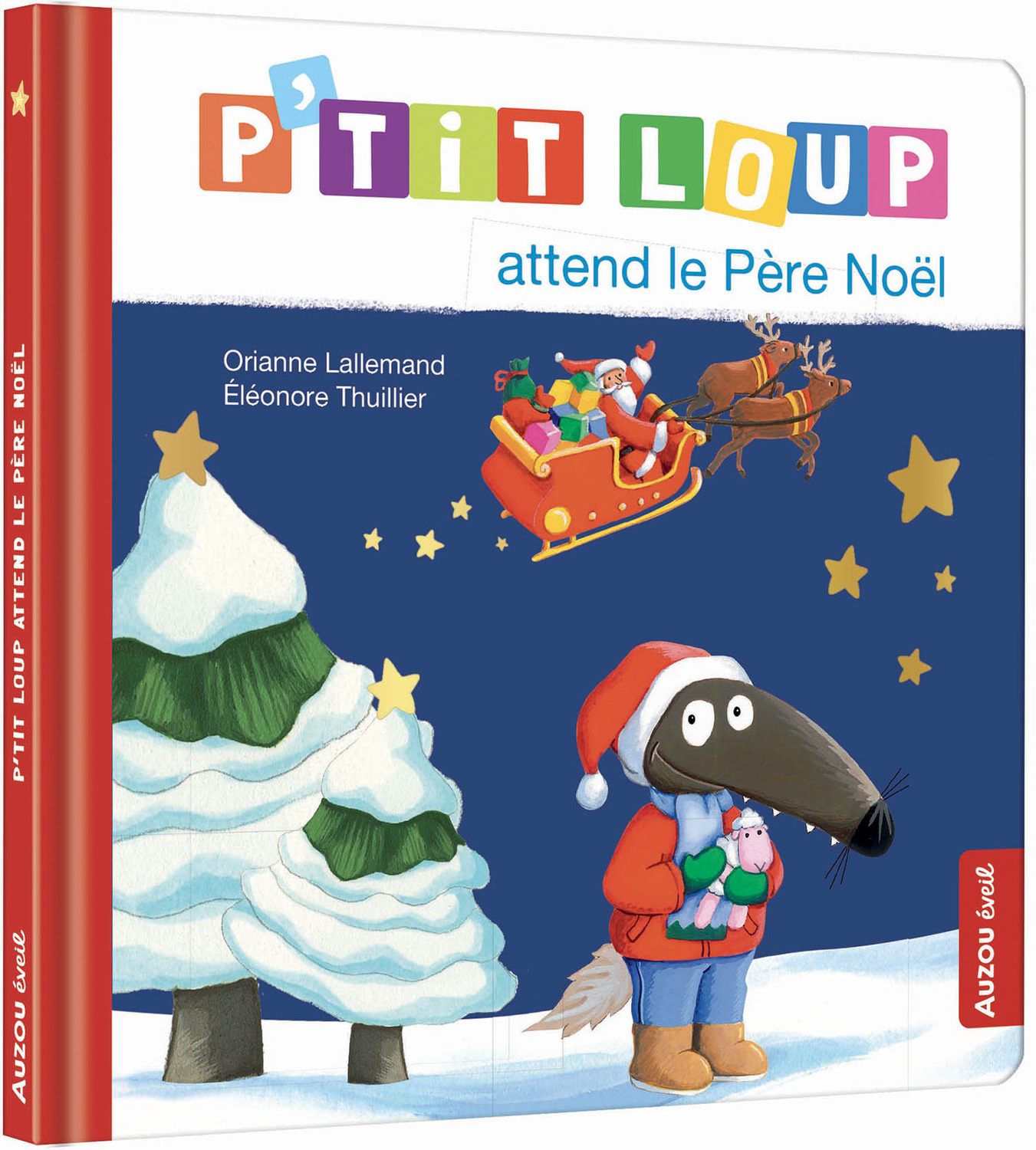 P'tit Loup attend le Père Noël - Orianne LALLEMAND, Éléonore THUILLIER, Éléonore THUILLIER - AUZOU