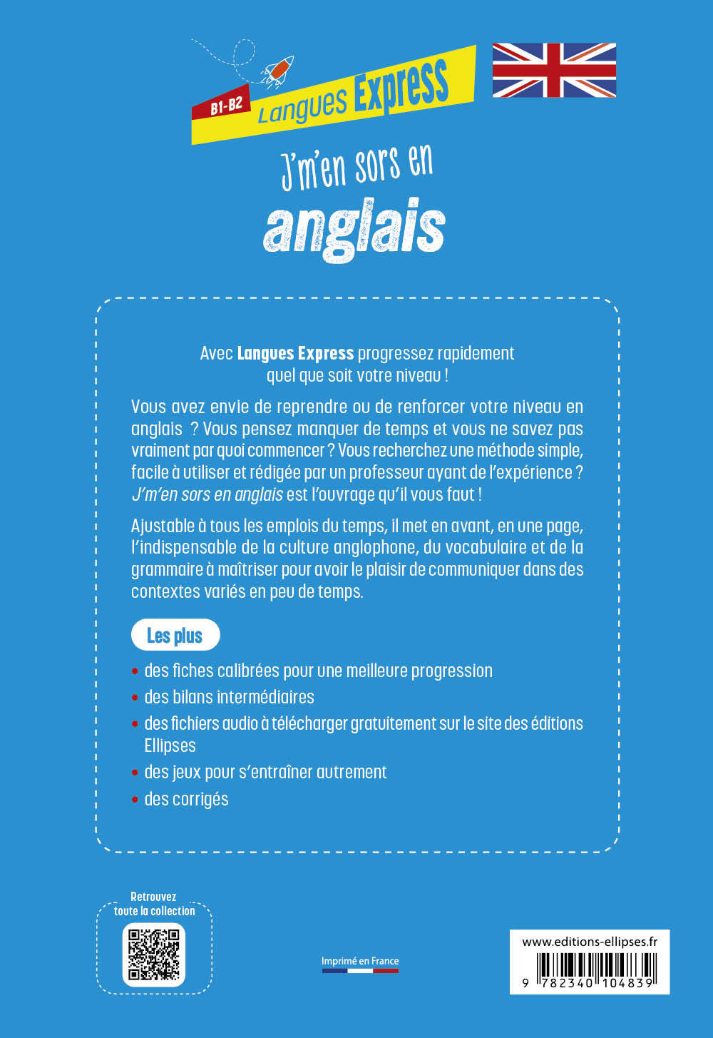 J'm'en sors en anglais B1-B2 - Laurence Dérippe, Frédéric Collecchia - ELLIPSES