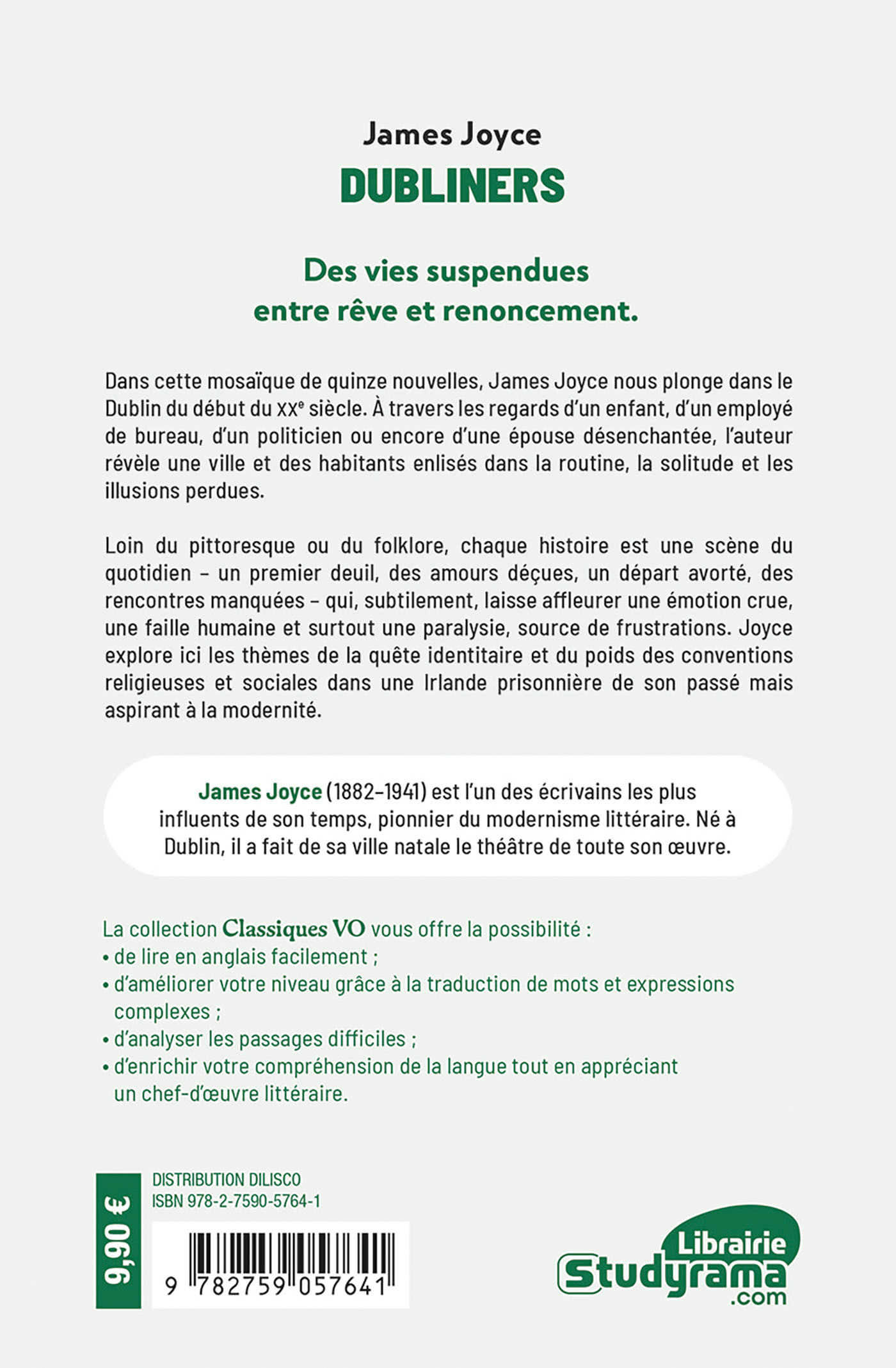 Dubliners - Axel Delmotte, James Joyce - STUDYRAMA