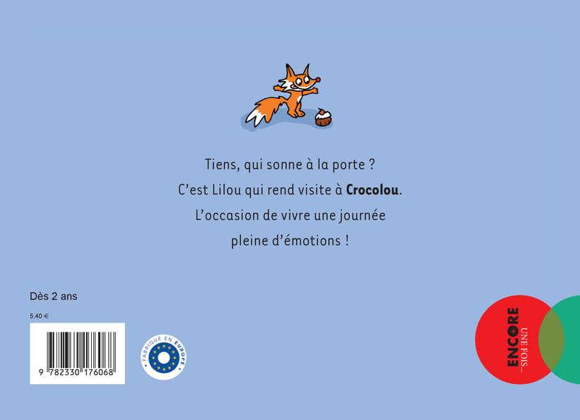 Crocolou Une journée pleine d'émotions ! - Ophélie Texier - ACTES SUD
