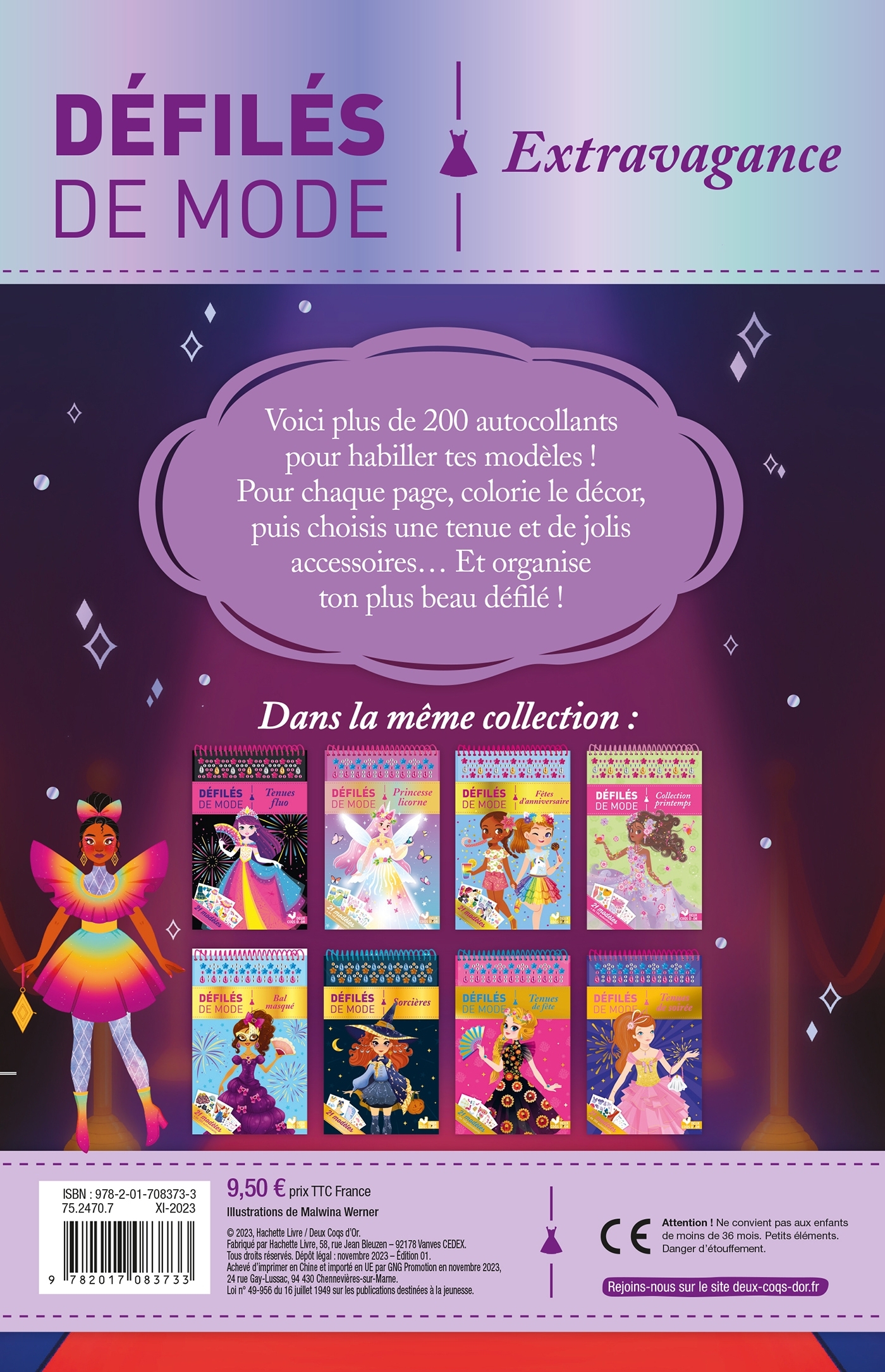 Extravagance - bloc a spirale - WERNER MALWINA - DEUX COQS D OR