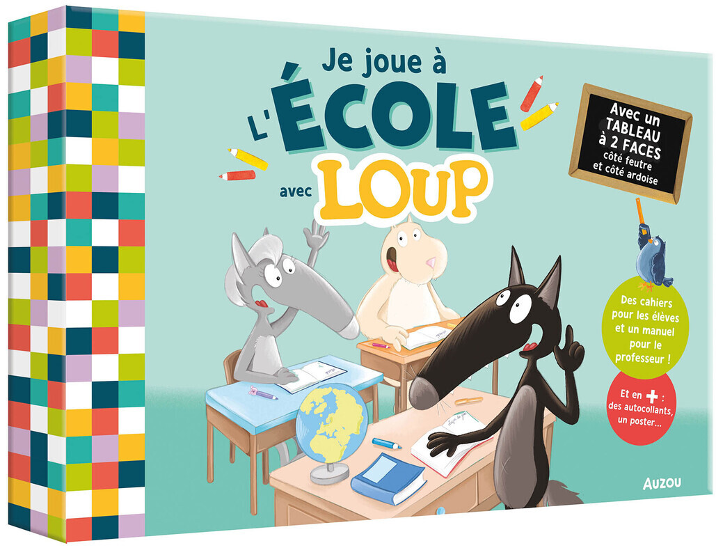 Je joue à l'école avec loup - Orianne LALLEMAND - AUZOU