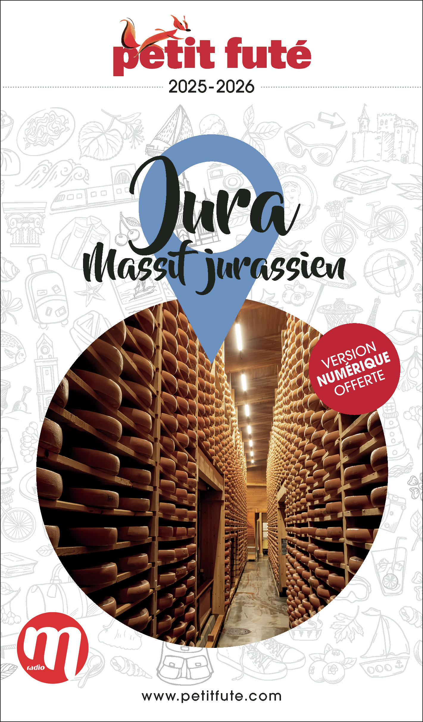 Guide Jura 2025 Petit Futé: Massif Jurassien -  Auzias d. / labourdette j. & alter, Jean-Paul Labourdette, Dominique Auzias - PETIT FUTE