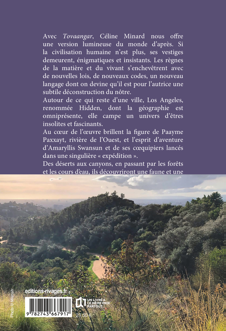 Tovaangar - Céline Minard - RIVAGES