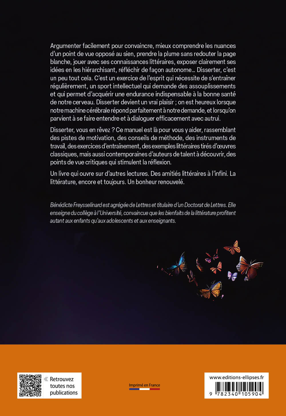 La dissertation littéraire - Bénédicte Freysselinard - ELLIPSES