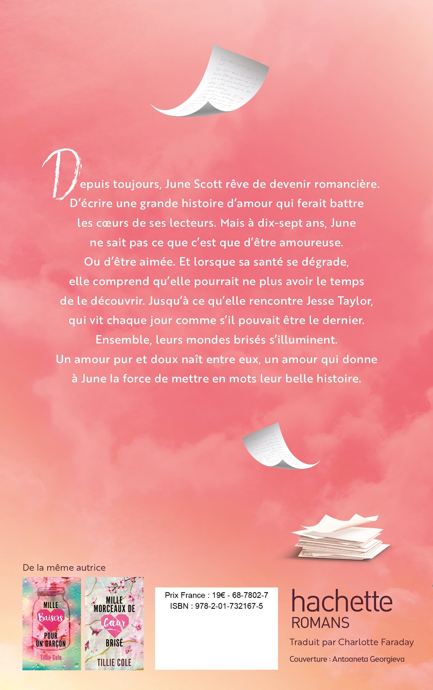 Écris notre histoire - Par l'autrice de Mille baisers pour un garçon - Tillie Cole - HACHETTE ROMANS