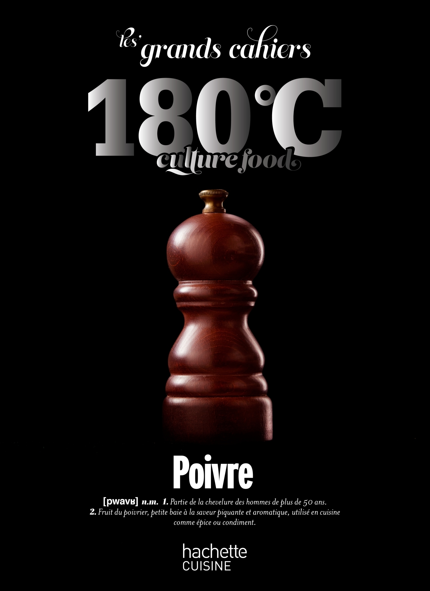 Grand Cahier 180°, Poivre -   - HACHETTE PRAT
