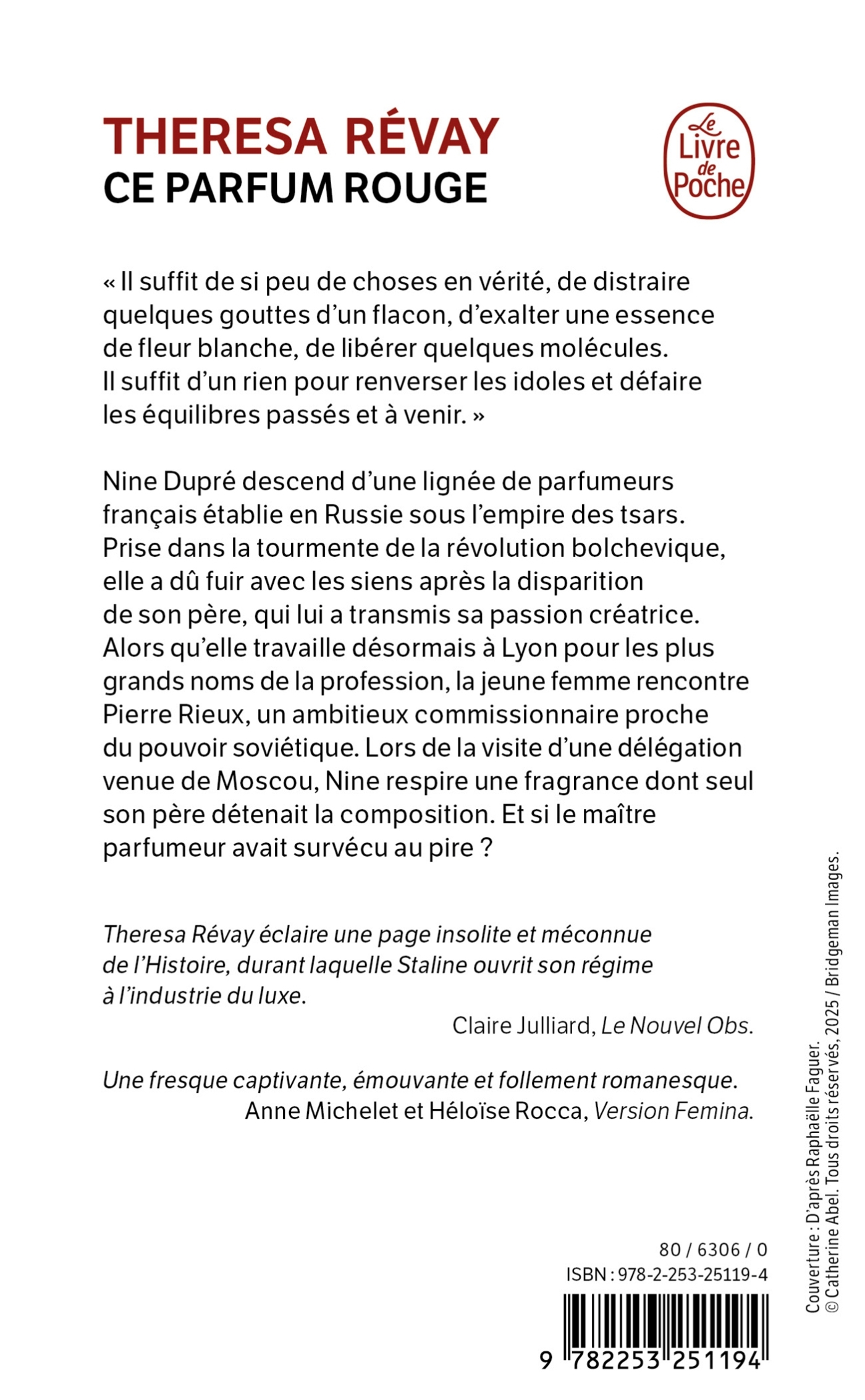 Ce parfum rouge - Theresa Révay - LGF