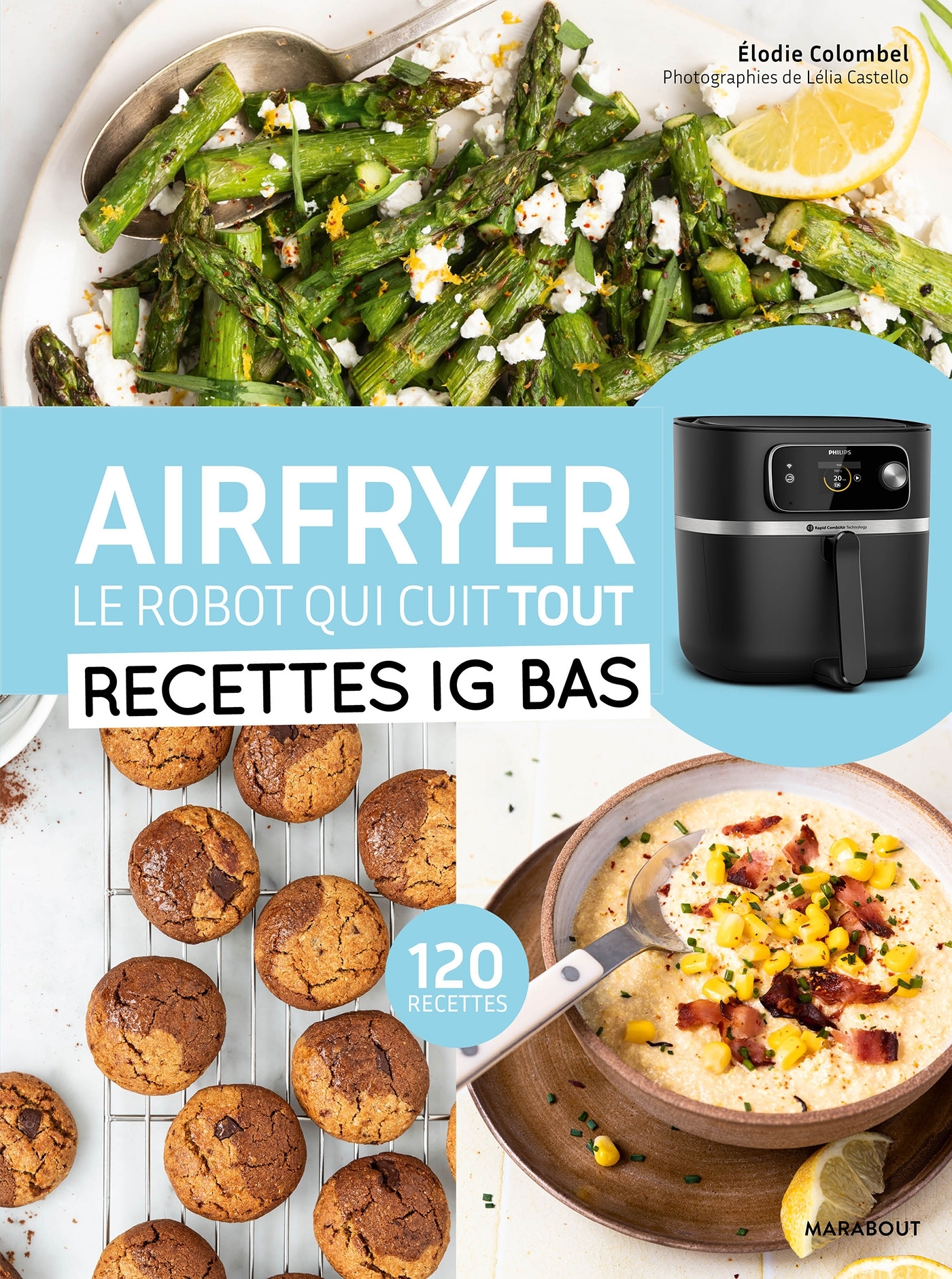 Airfryer - Recettes IG Bas - Elodie Colombel - MARABOUT