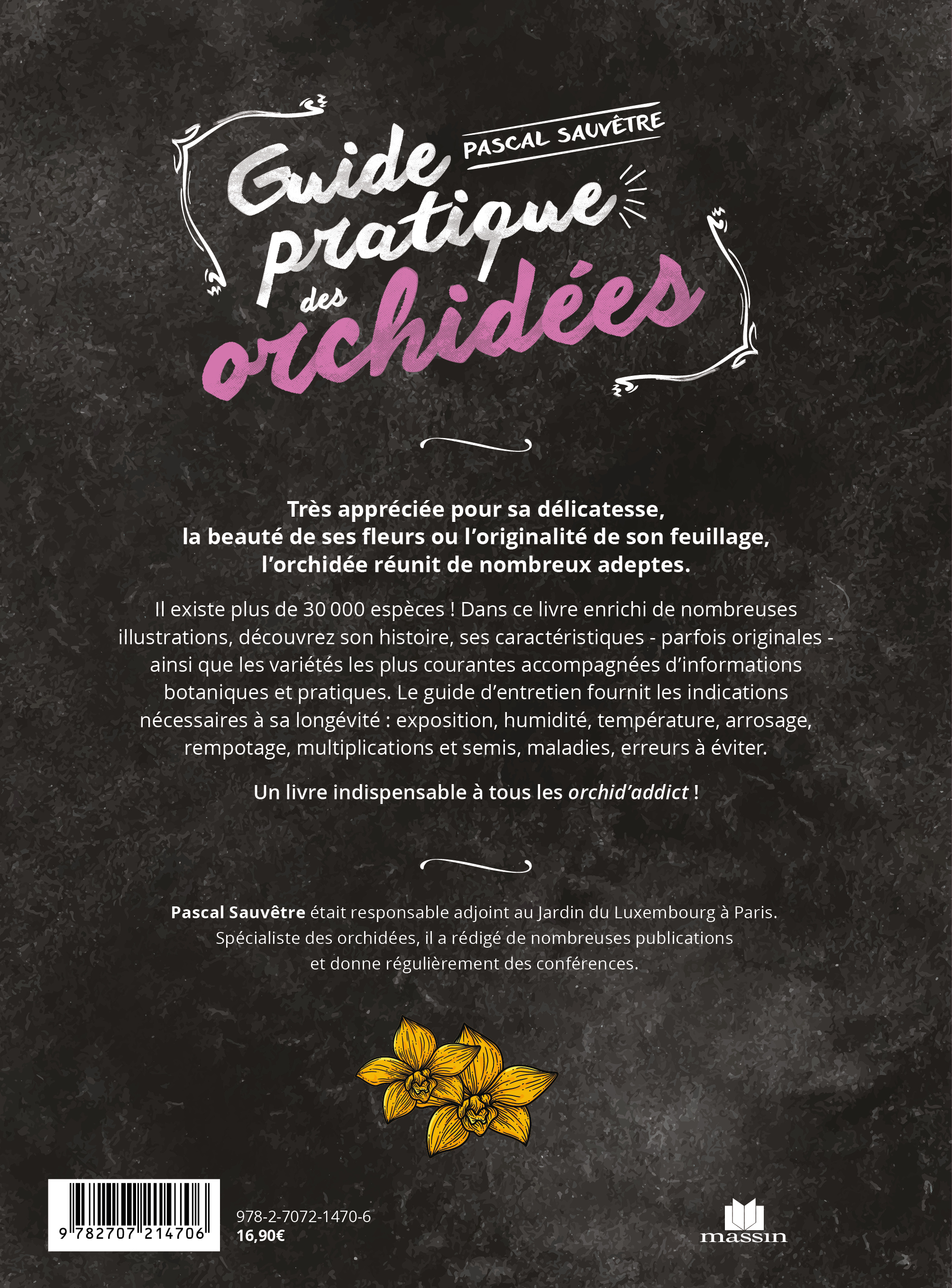Guide pratique des orchidées - Pascal Sauvetre - CHARLES MASSIN