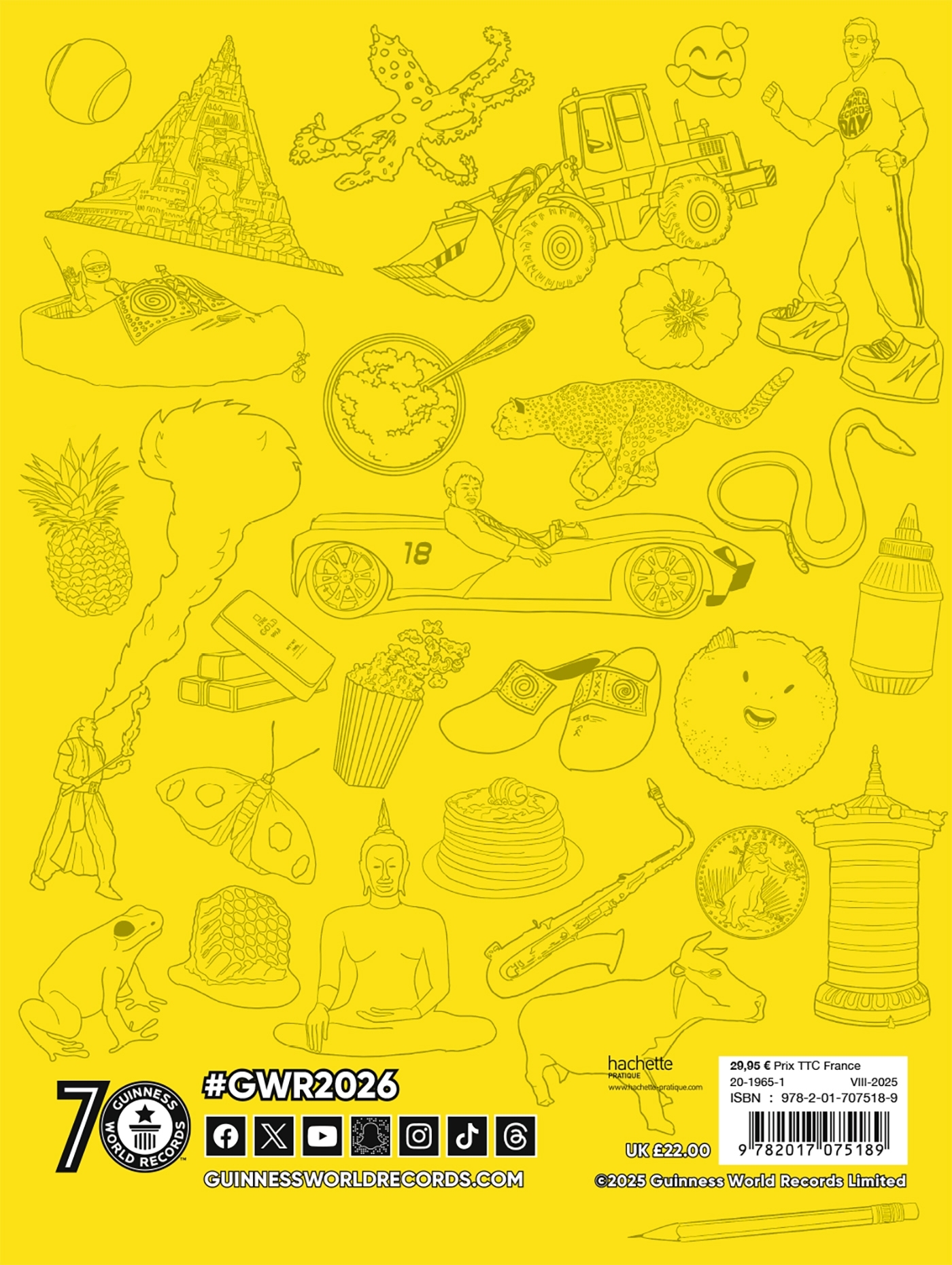 Guinness World Records 2026 -   - HACHETTE PRAT