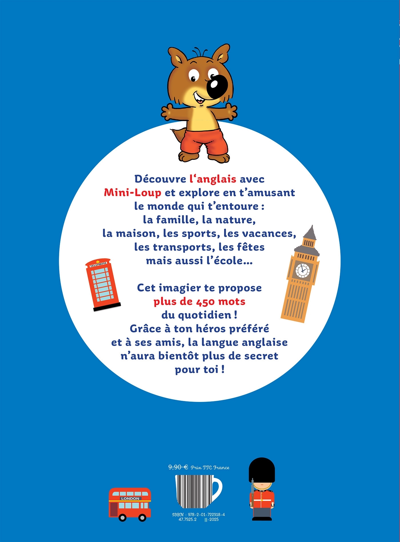 J'apprends l'anglais avec Mini-Loup - Philippe Matter - HACHETTE ENFANT