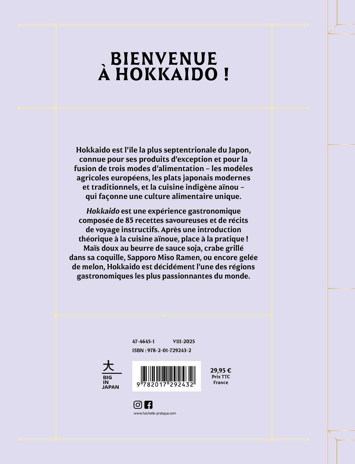 Hokkaido - Tim Anderson - HACHETTE PRAT