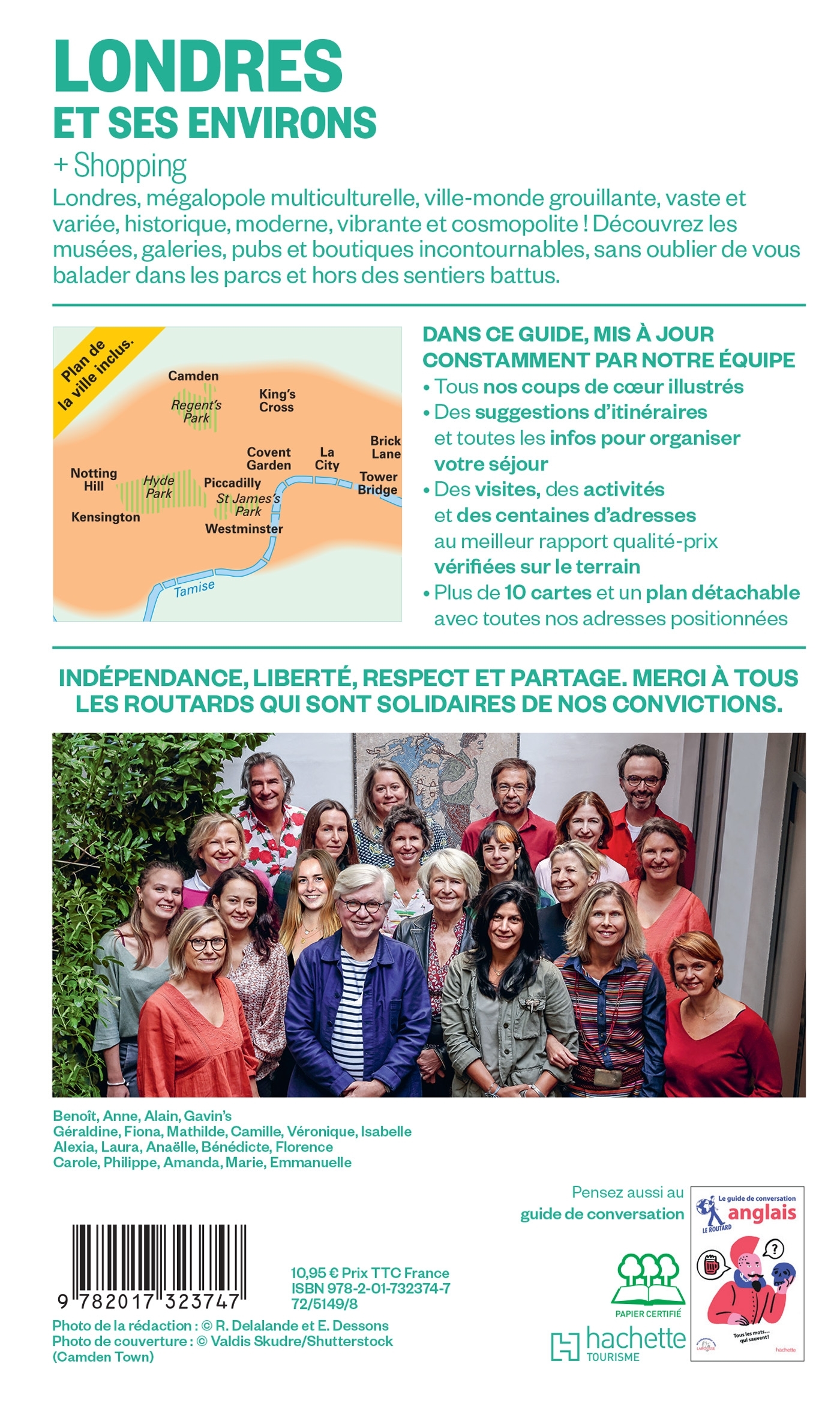 Guide du Routard Londres et ses environs 2026/27 -   - HACHETTE TOURI