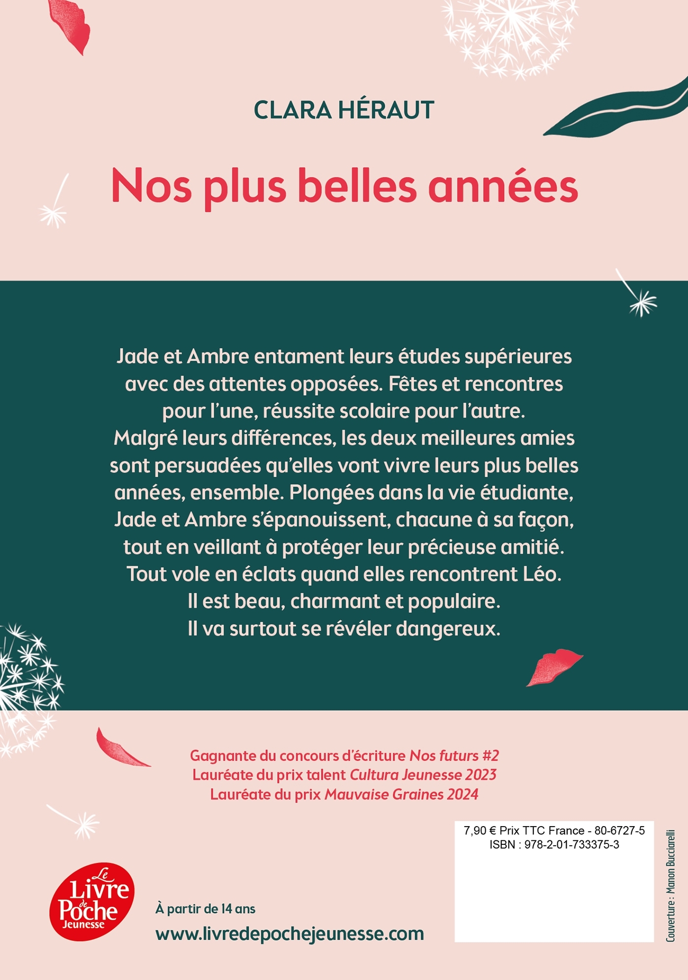 Nos plus belles années - Clara Héraut - POCHE JEUNESSE