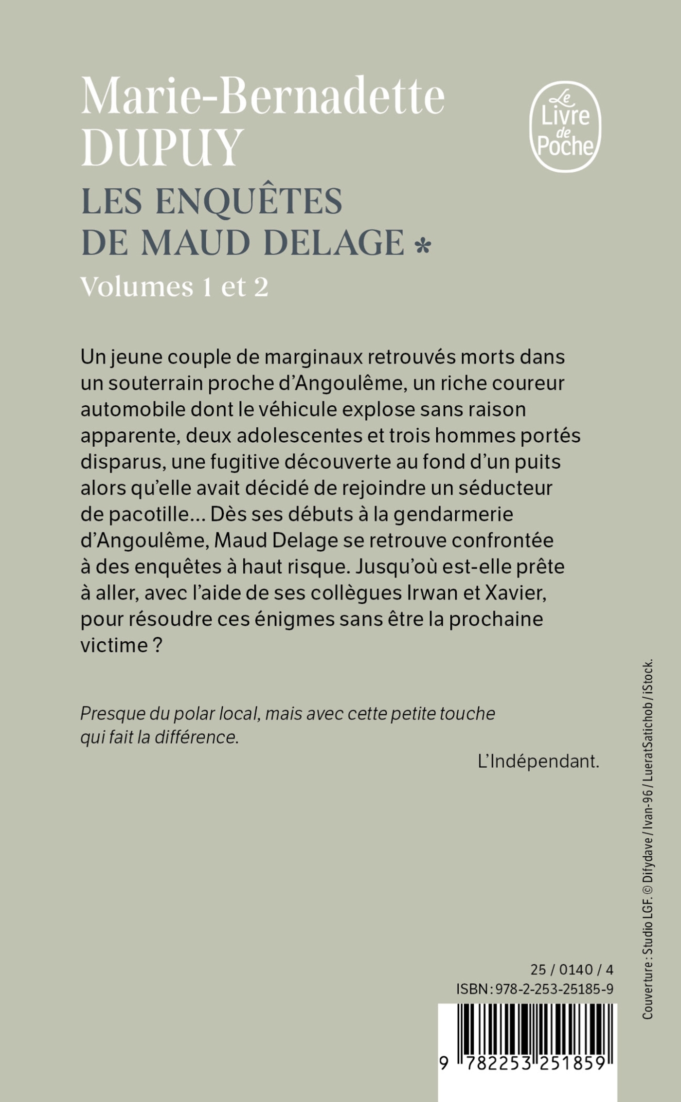 Les Enquêtes de Maud Delage, Volume 1 - Marie-Bernadette Dupuy - LGF