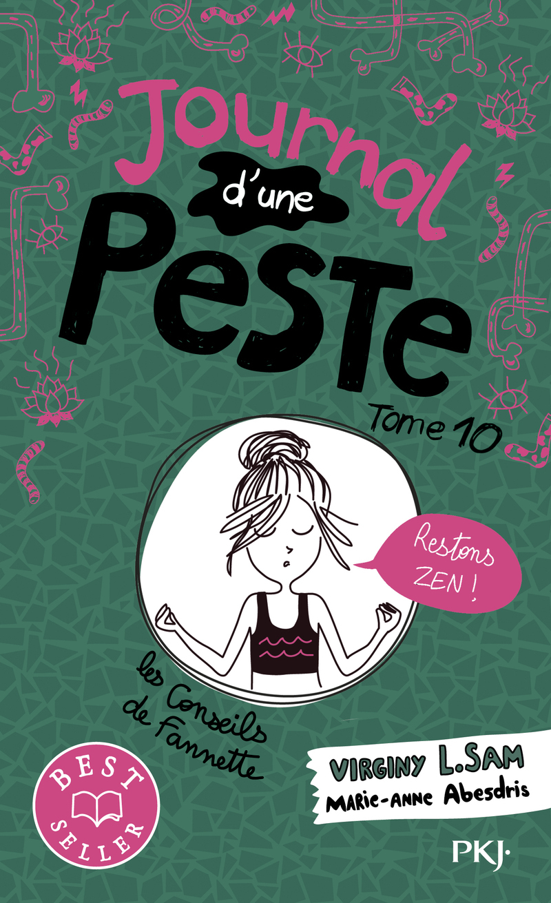 Journal d'une peste - Restons zen ! - Tome 10 - Virginy L. Sam - POCKET JEUNESSE