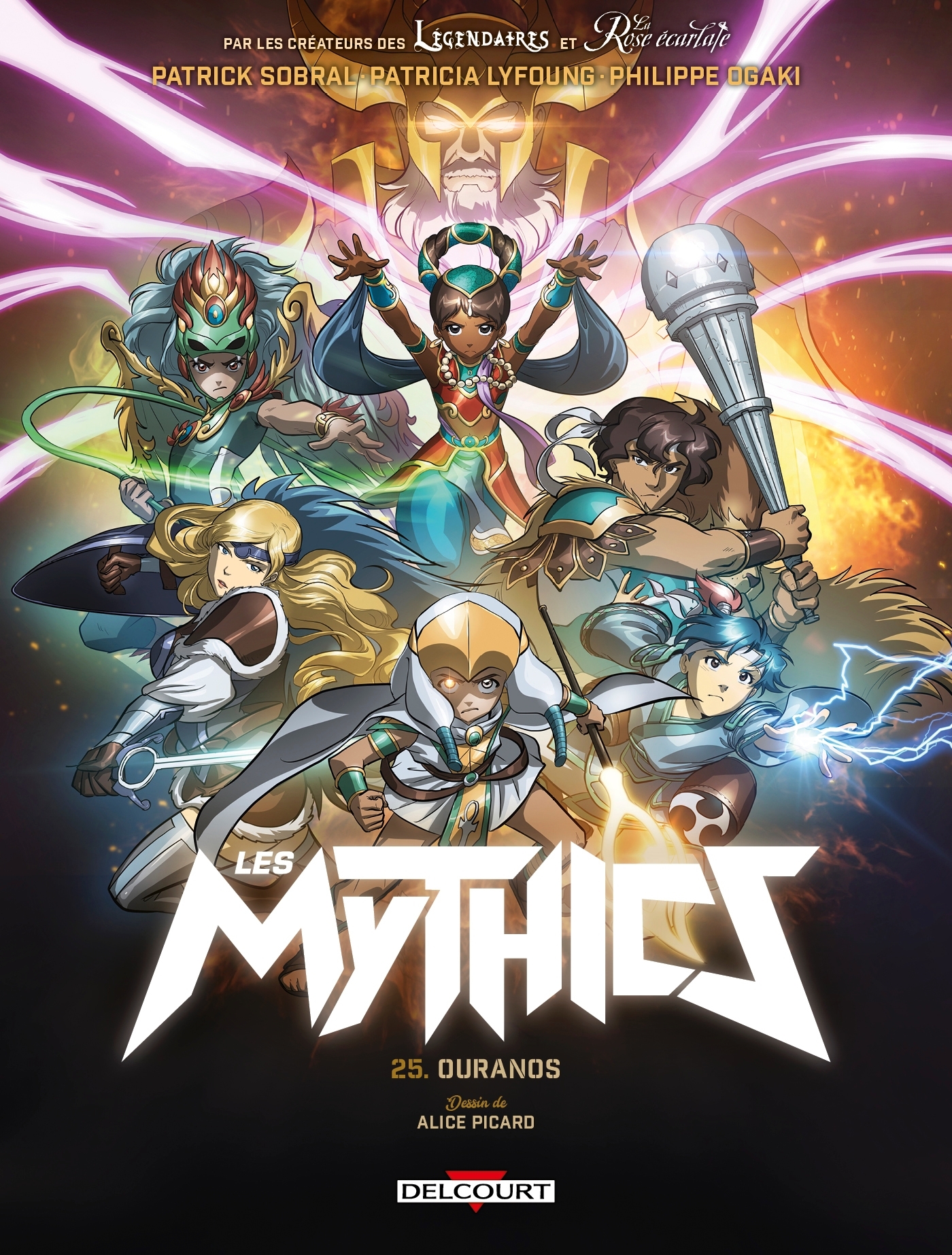 Les Mythics T25 - Patrick Sobral, Patricia Lyfoung, Philippe Ogaki - DELCOURT
