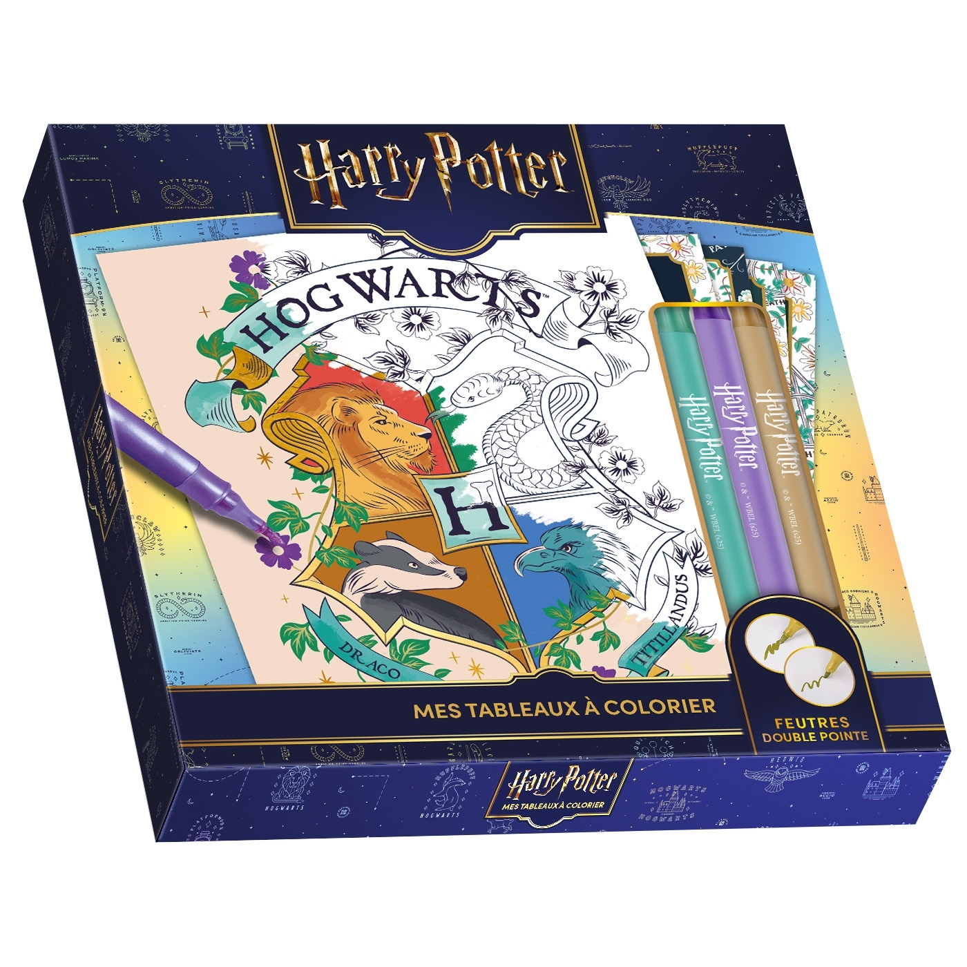 Harry Potter - Mes tableaux à colorier -  Play Bac Éditions - PLAY BAC