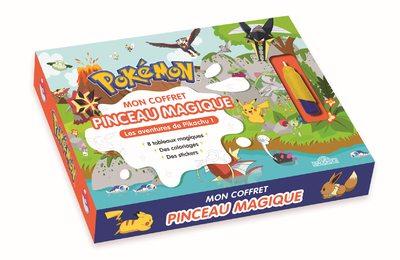 Pokémon - Mon coffret pinceau magique - Les aventures de Pikachu ! -  The Pokémon Company - DRAGON D OR