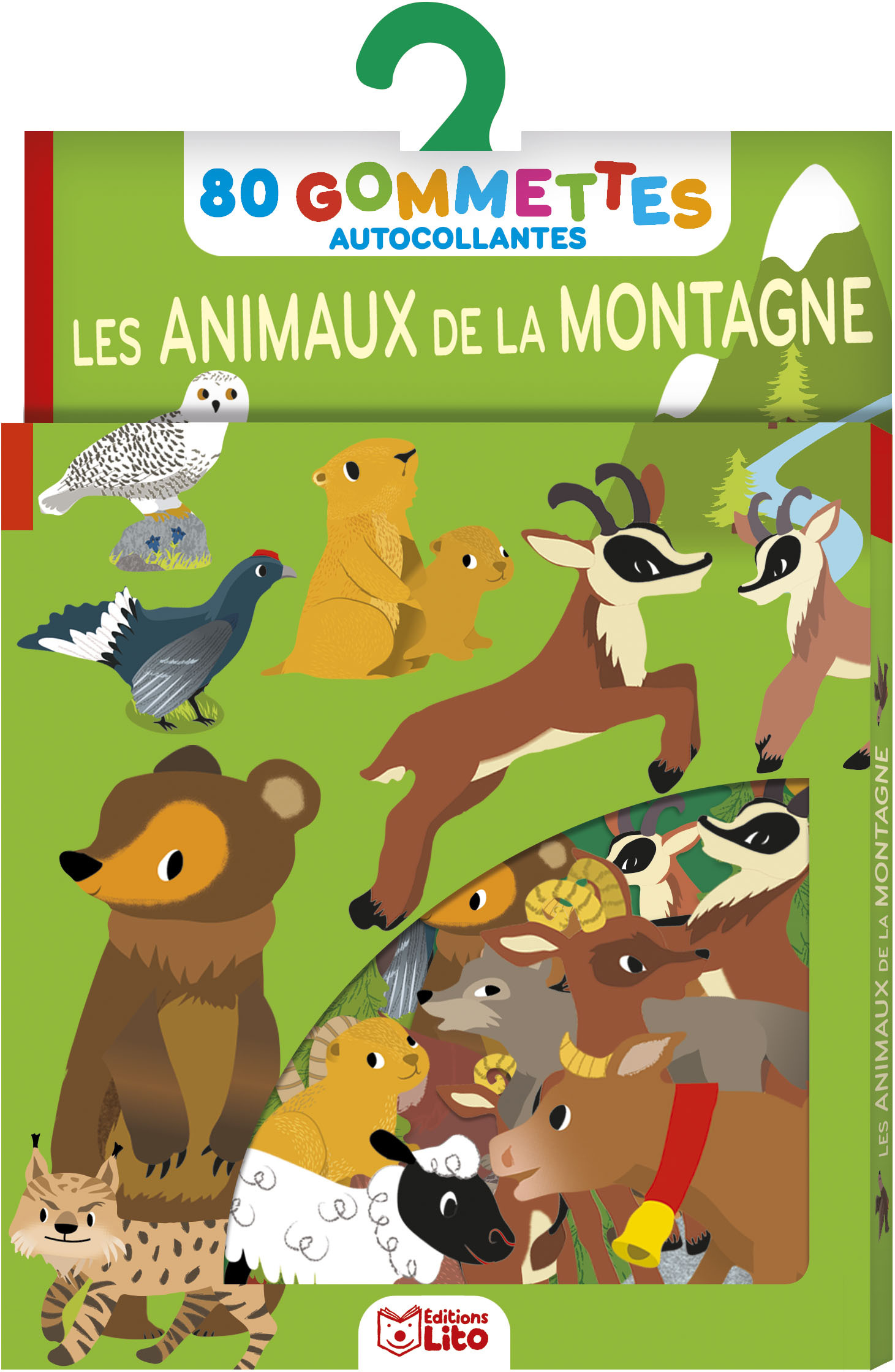 GOMM LES ANIMAUX MONTAGNE -  - LITO