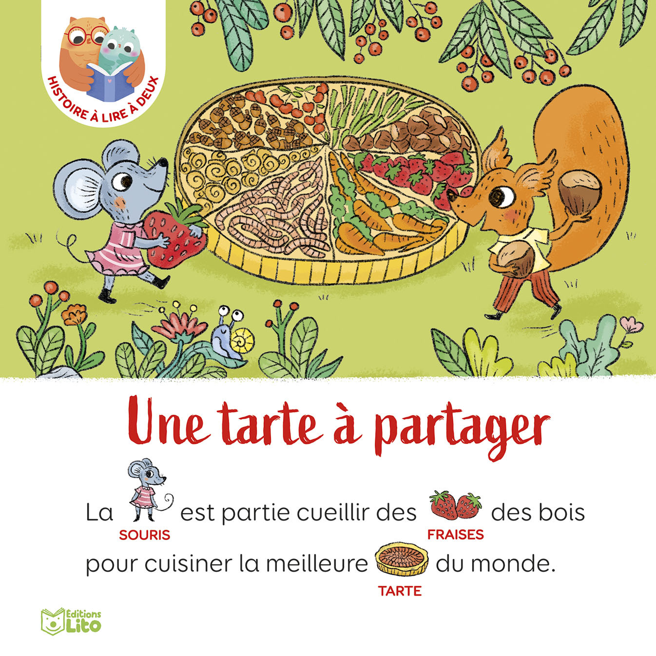 HIST LIRE A DEUX TARTE PARTAGE -  - LITO