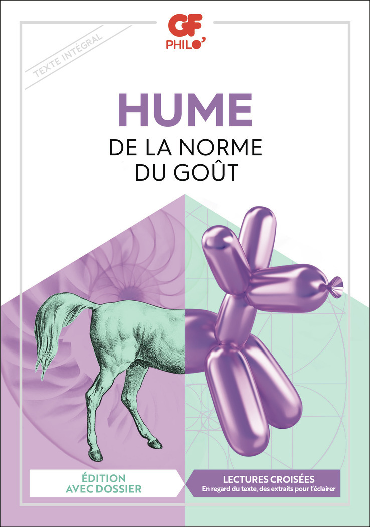 De la norme du goût - David Hume - FLAMMARION