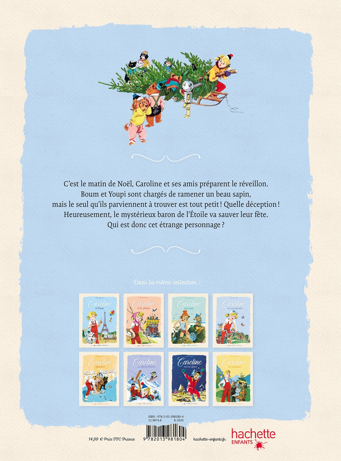 Le noël de Caroline - XXX - HACHETTE ENFANT