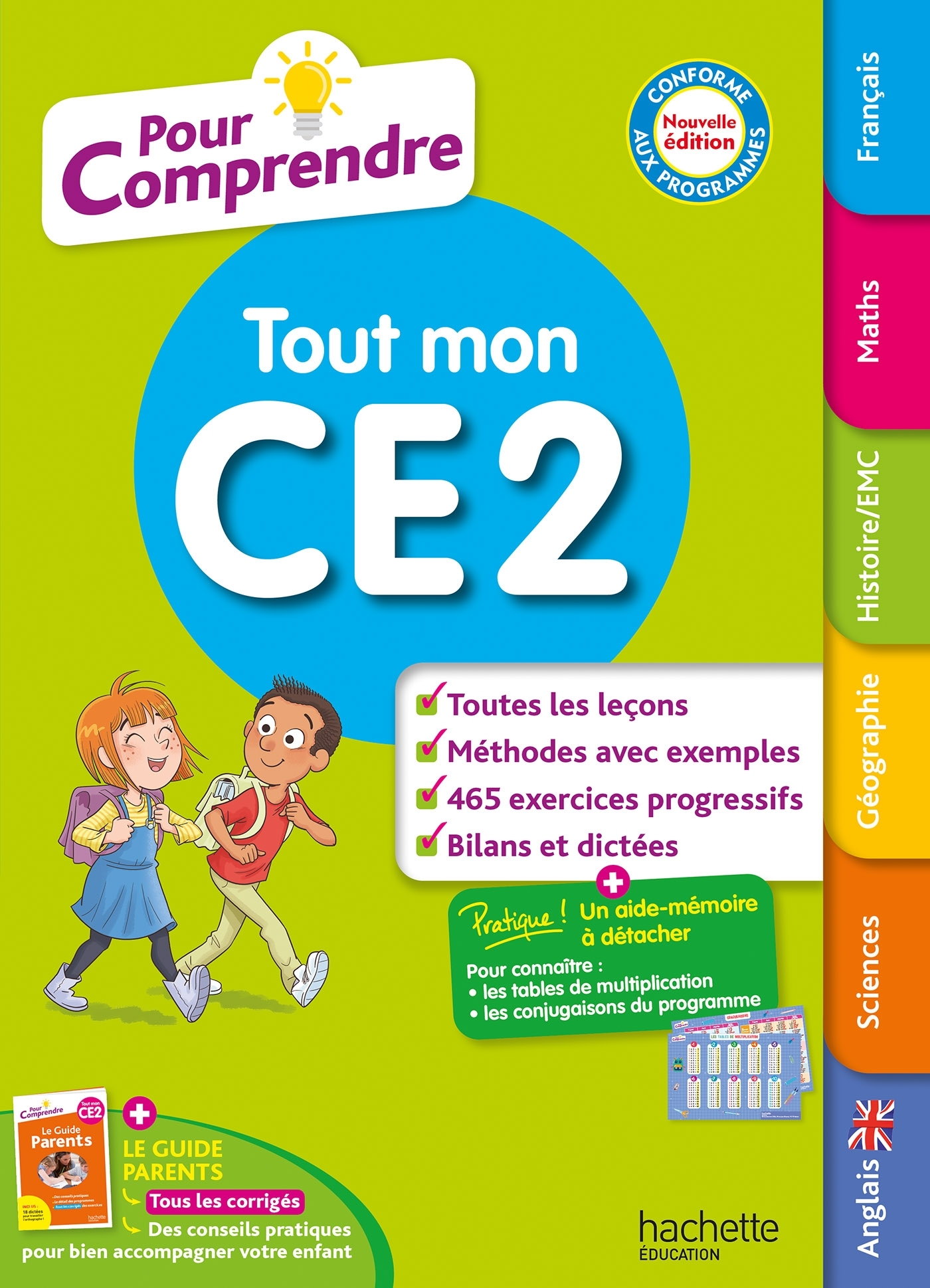 Pour comprendre Tout mon CE2 - Agathe Allisy, Pauline Bodeau, Marie-Laure Carpentier, Séverine Chatelain, Fabienne Dachet, Claire Faucon, Jack Guichard, Emmanuel Guimberteau, Pascale Huet - HACHETTE EDUC