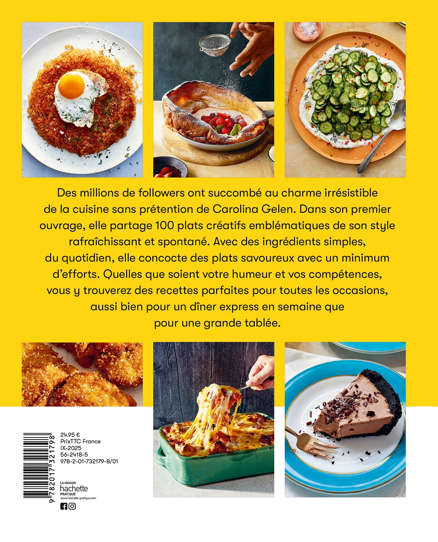Cuisiner pour ceux qu'on aime - Carolina Gelen - HACHETTE PRAT