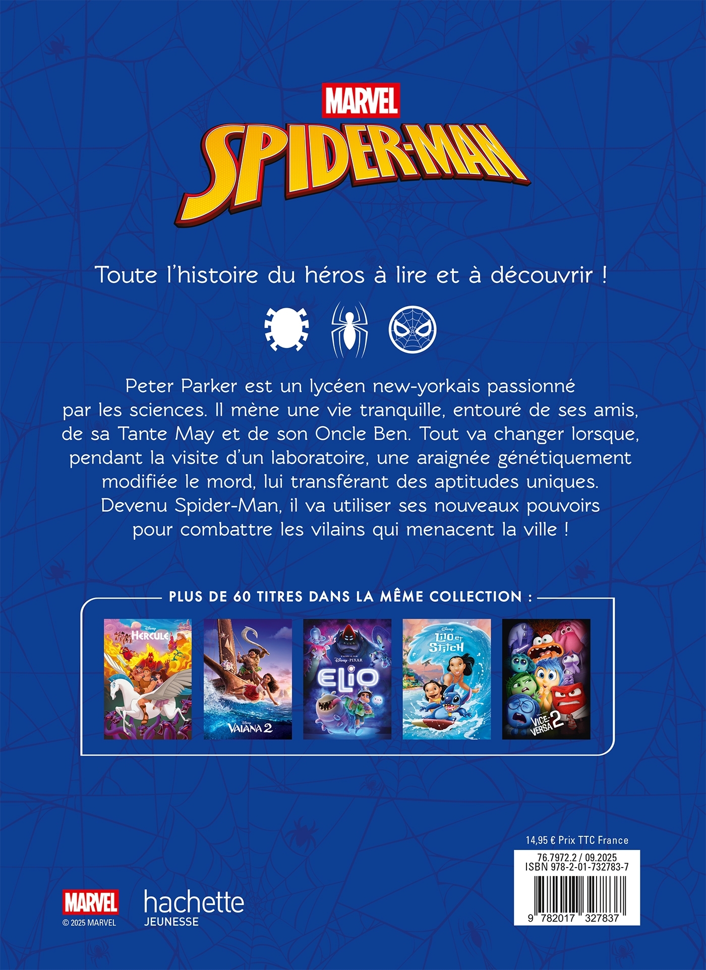 SPIDER-MAN - Disney Cinéma - MARVEL -  - DISNEY HACHETTE