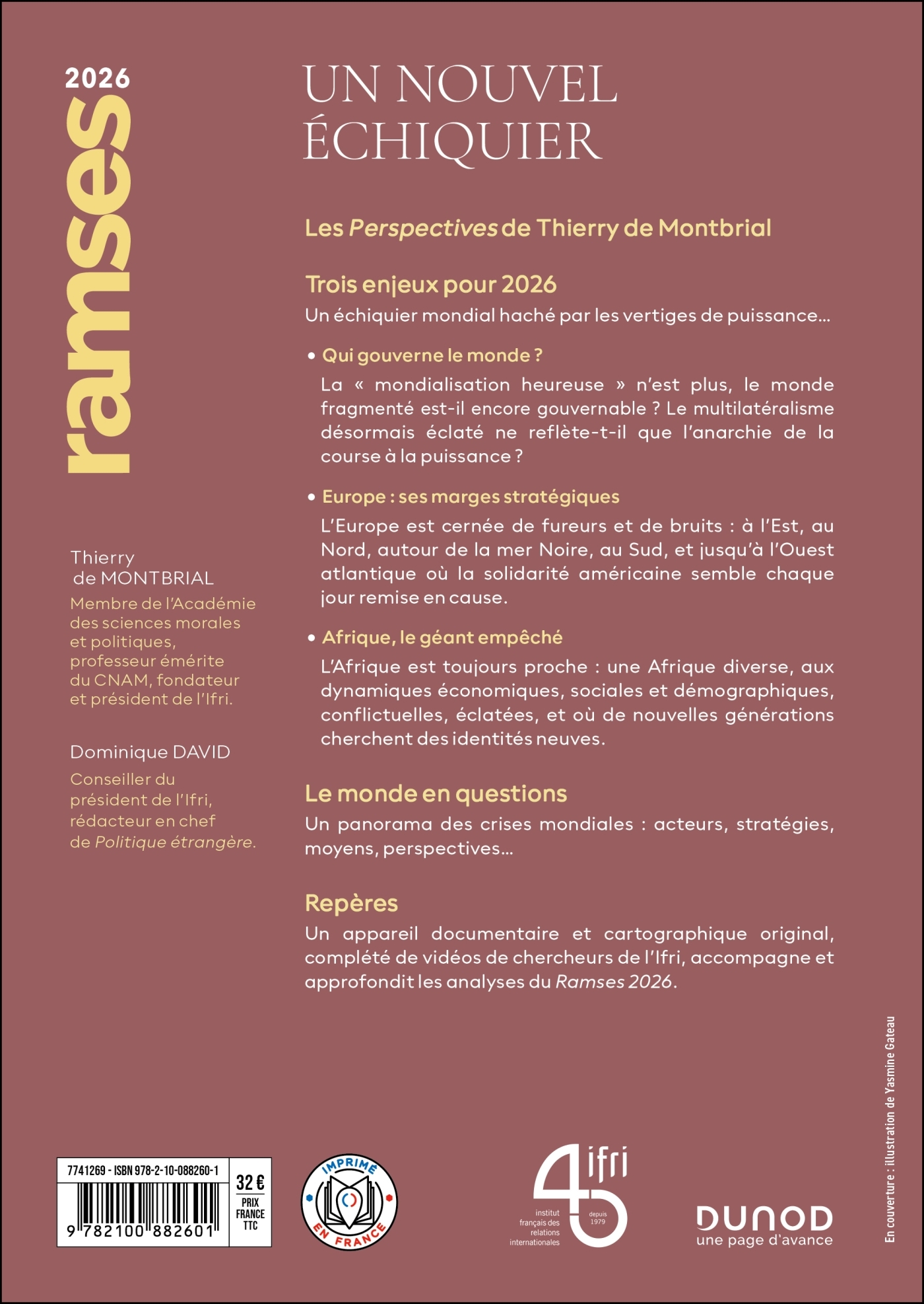 RAMSES 2026 -  , Thierry Montbrial, Dominique David - DUNOD