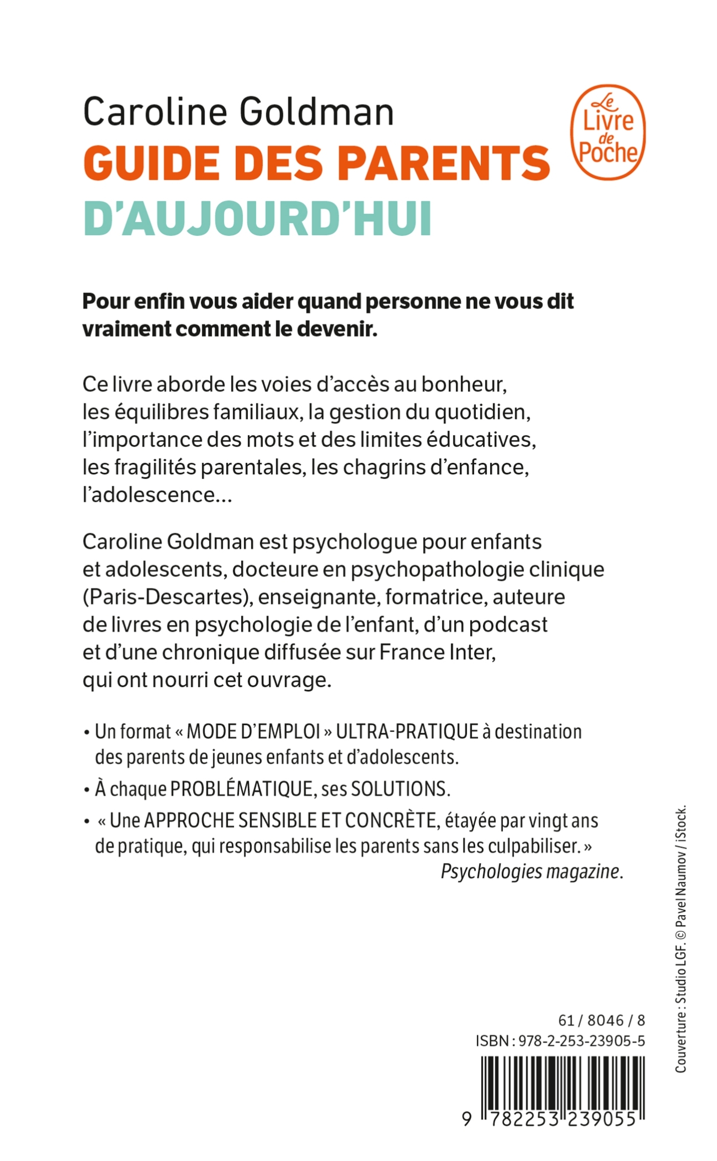 Guide des parents d'aujourd'hui - Caroline Goldman - LGF