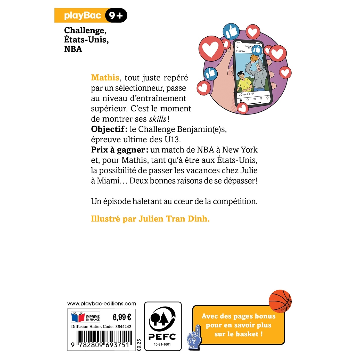 Passion Basket - Miami Dream - Tome 3 - Fabienne Blanchut - PLAY BAC