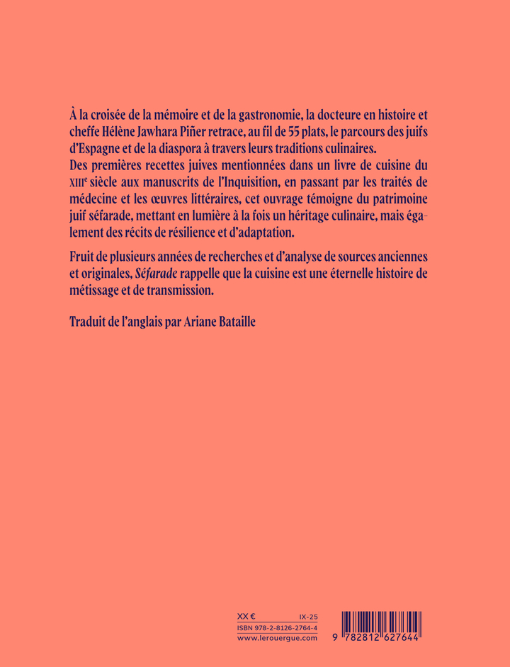 Séfarade - Hélène Jawhara Piñer, Laura Jonneskindt - ROUERGUE