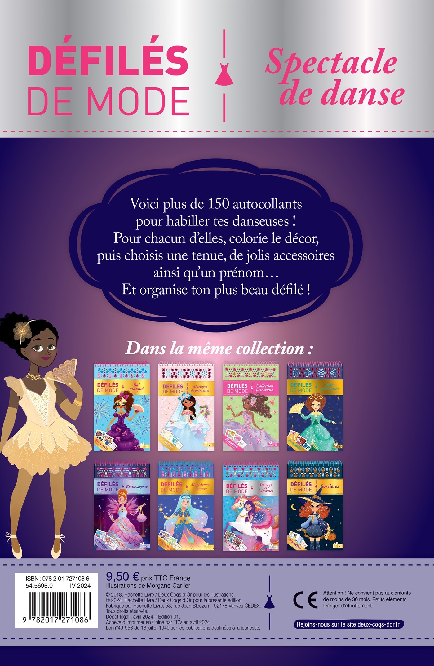 Spectacle de danse - Bloc spirale - CARLIER MORGANE - DEUX COQS D OR