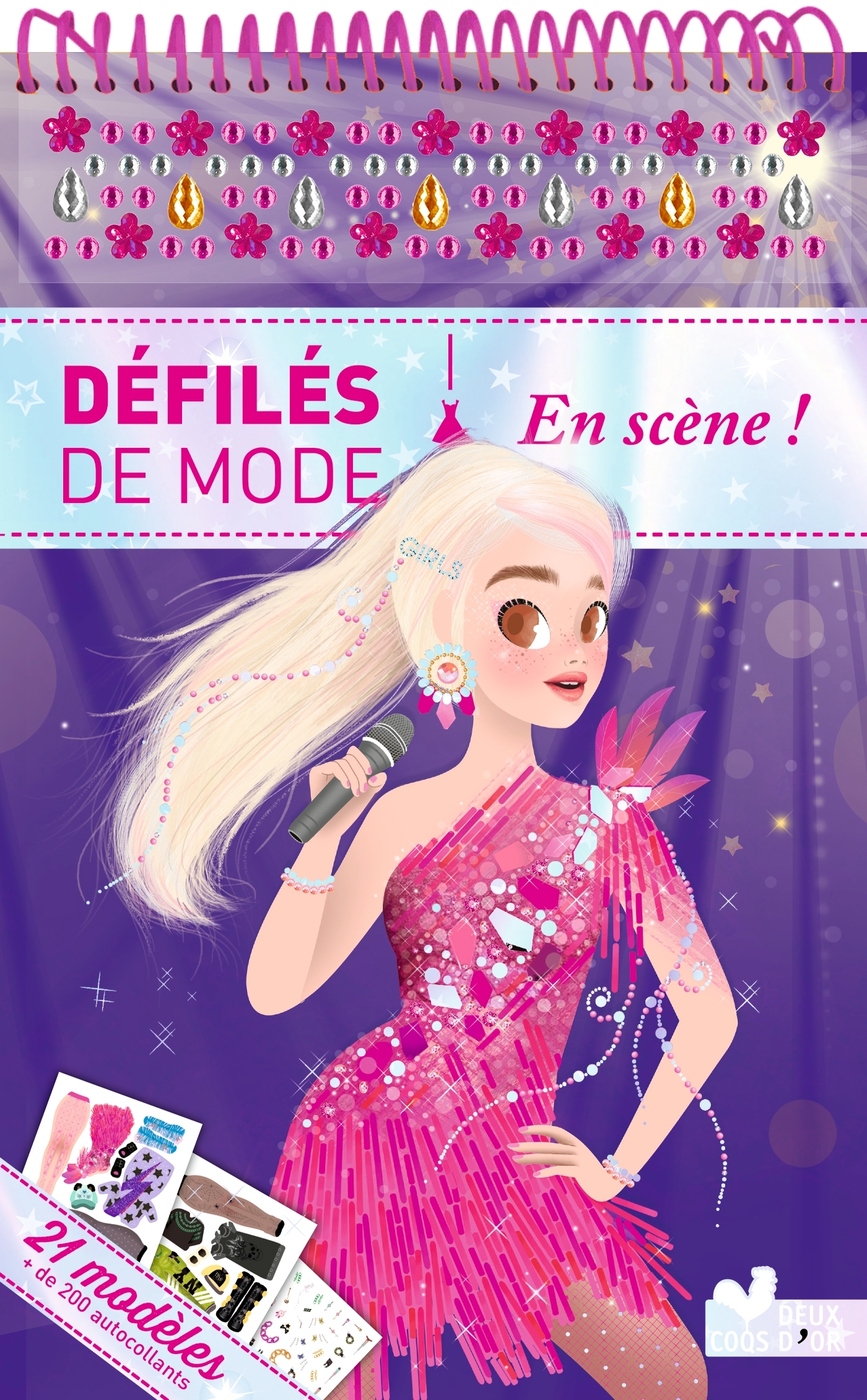 En scène ! - bloc à spirale - BOISSON MARIE-ROSE - DEUX COQS D OR