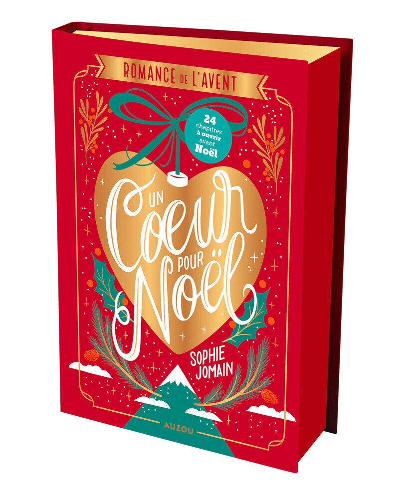 Romance de l'avent - Un coeur pour noel - édition collector - Sophie Jomain - AUZOU