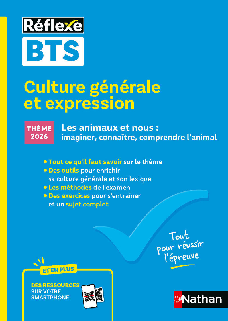 Guide BTS - Culture générale et expression - Nouveau thème épreuve 2026 - Toutes filières - N° 98 - Christel Pommier-Morand, Christophe Desaintghislain, Cécile de Rousiers - NATHAN