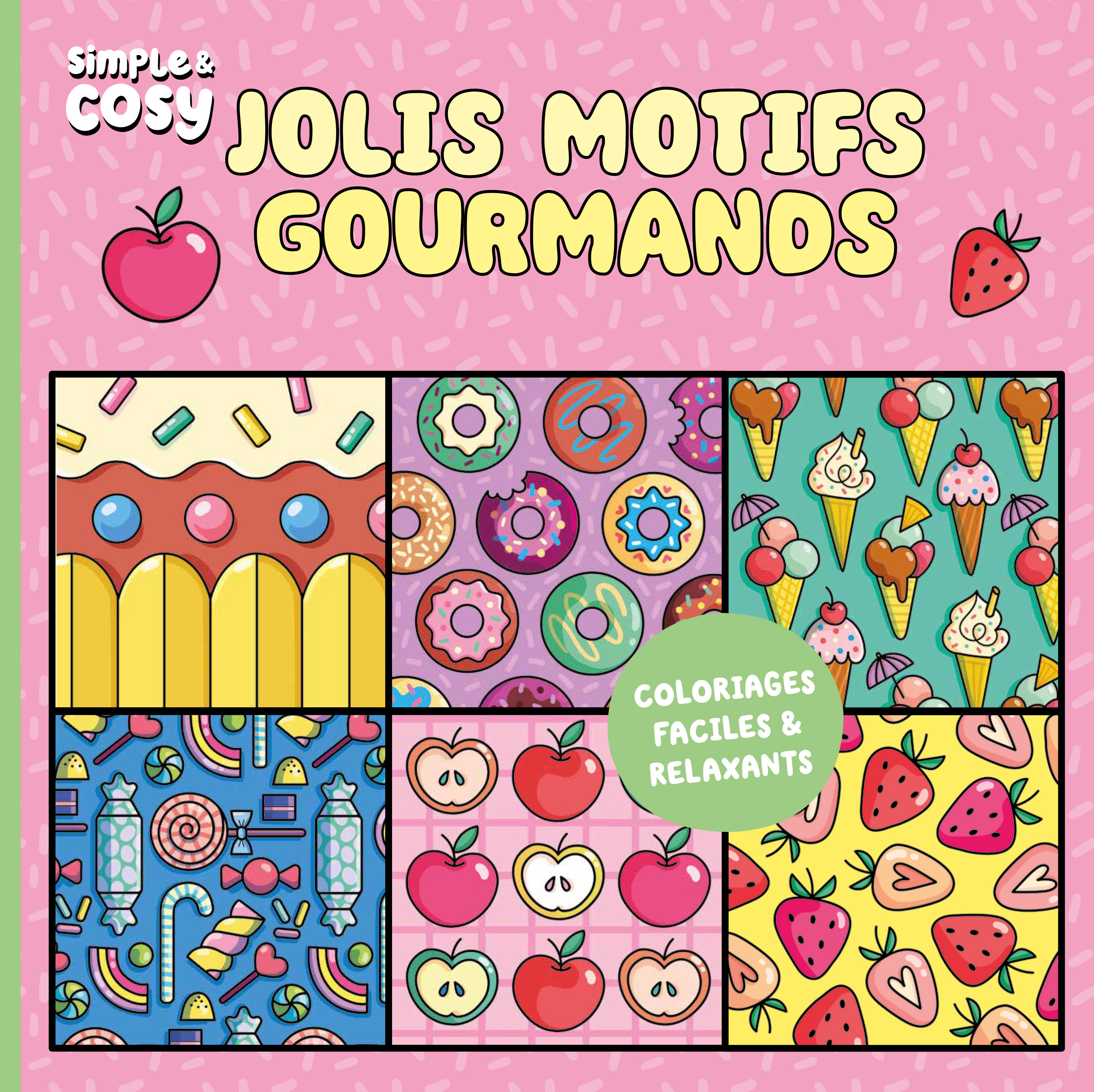 Coloriages Jolis motifs gourmands -  - FLEURUS