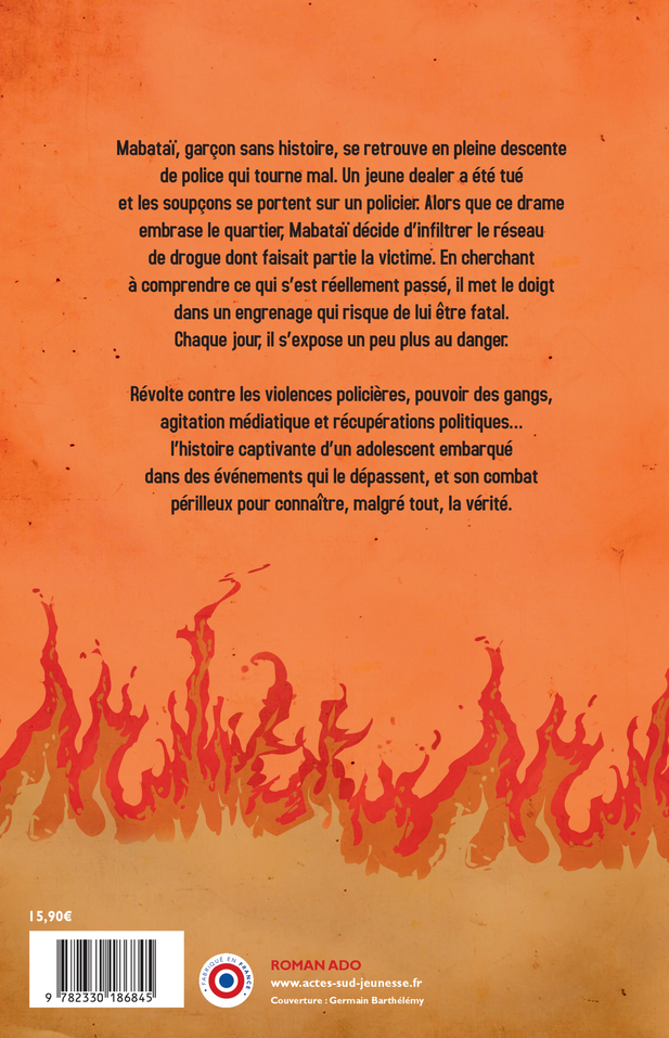 Banale flambée dans ma cité - Mabrouck Rachedi - ACTES SUD