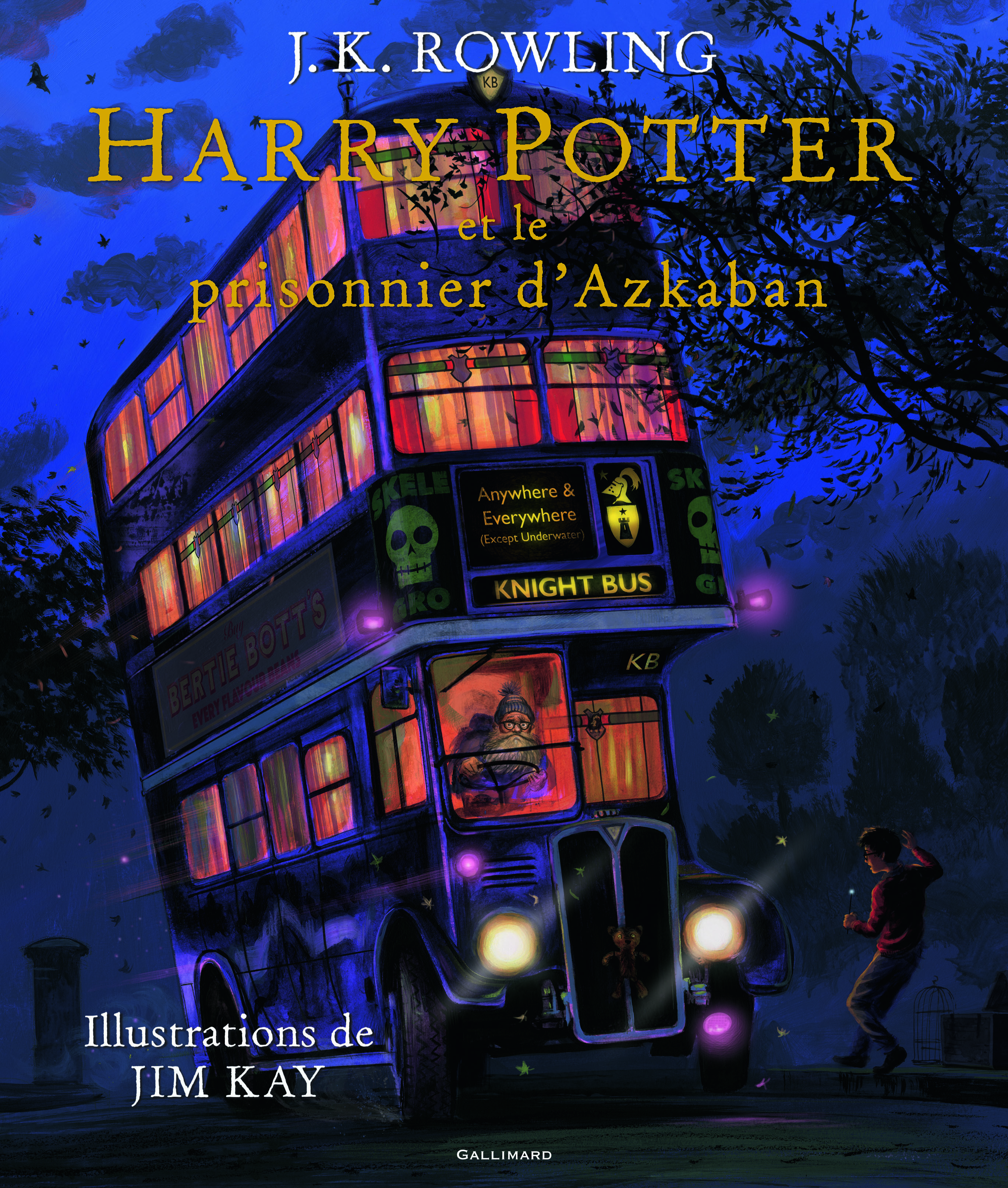 Harry Potter et le prisonnier d'Azkaban - J.K. Rowling - GALLIMARD JEUNE