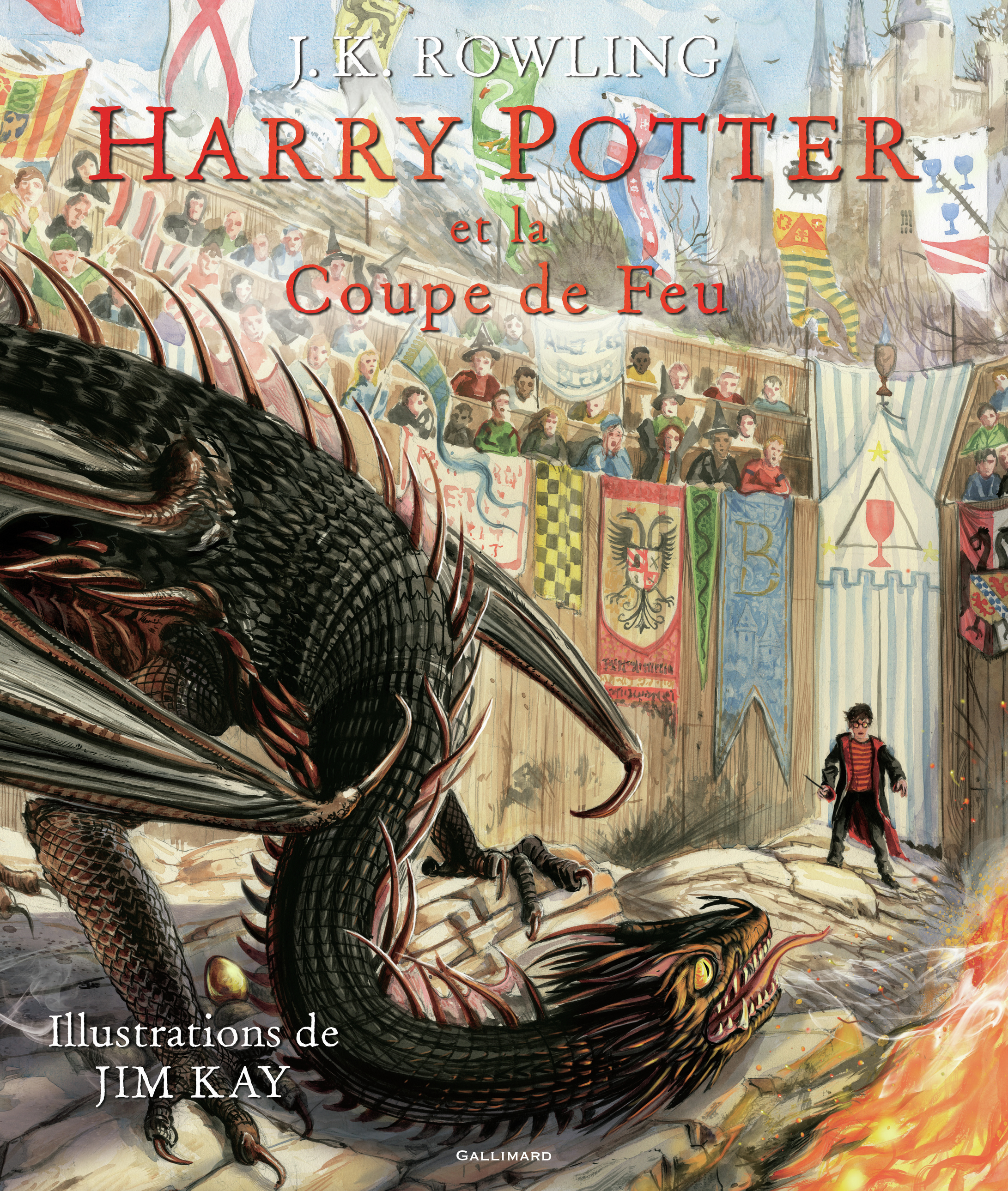 Harry Potter et la Coupe de Feu - J.K. Rowling - GALLIMARD JEUNE