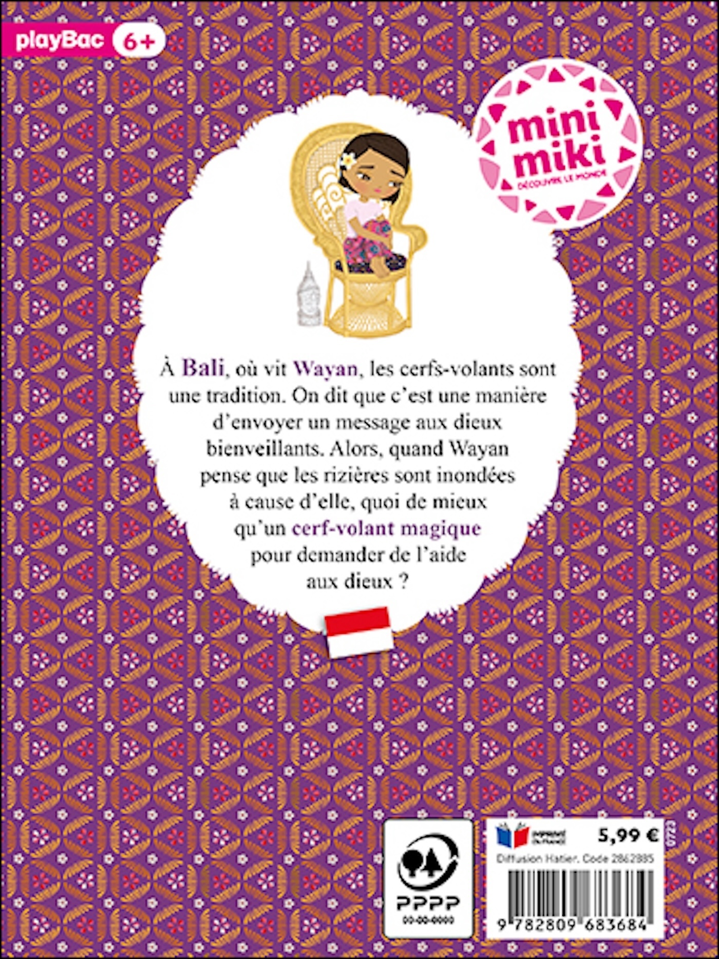 Minimiki - Le cerf-volant de Wayan - Tome 39 -  Nadja - PLAY BAC